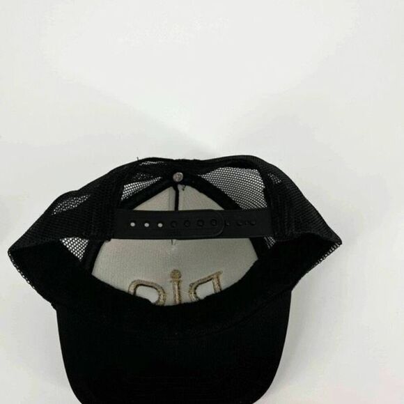 OTTO Dio Gold Letters Black SnapBack Trucker Hat Ball Cap Hat God NWOT - Picture 8 of 8